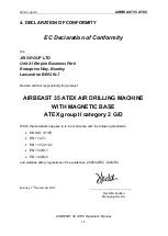 Предварительный просмотр 14 страницы JEI AIRBEAST 35 ATEX Operator'S Manual