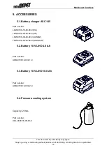 Preview for 18 page of JEI Minibeast Cordless Operator'S Manual