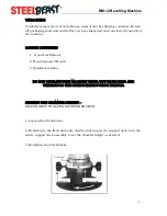 Preview for 7 page of JEI SteelBeast BM-12 Safety Instructions And Operator'S Manual