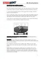 Preview for 8 page of JEI SteelBeast BM-12 Safety Instructions And Operator'S Manual