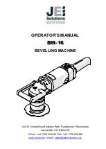 Preview for 1 page of JEI STEELBEAST BM-16 Operator'S Manual