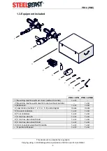 Preview for 4 page of JEI SteelBeat PRO PB10 Operator'S Manual