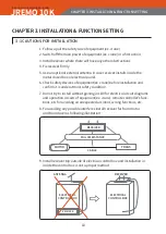 Предварительный просмотр 10 страницы JEICO JREMO 10K Operation And Maintenance Manual