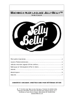 Preview for 7 page of JELLY BELLY ICE SHAVER Instruction Manual