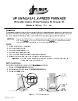 Jelrus VIP Universal X-Press Quick Start Manual preview