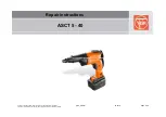 Preview for 1 page of JEM ASCT 5 - 40 Repair Instructions