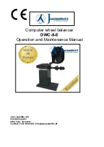 Jema Autolifte DWC-8-E Operation And Maintenance Manual preview