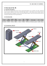 Предварительный просмотр 6 страницы Jema Autolifte Euroline JA3000S-E Installation, Operation And Maintenance Manual