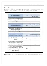 Preview for 13 page of Jema Autolifte Euroline JA3000S-E Installation, Operation And Maintenance Manual