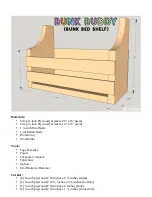 Preview for 1 page of Jen Woodhouse Bunk Buddy Quick Start Manual