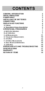 Preview for 2 page of JENCO 6177EU Operation Manual