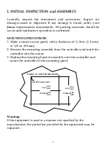 Preview for 3 page of JENCO 6308CT Operation Manual