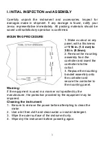 Preview for 3 page of JENCO 6308TuSS Operation Manual