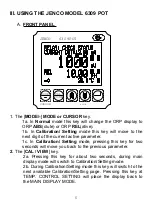 Preview for 5 page of JENCO 6309 POT Operation Manual