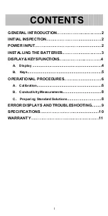 Предварительный просмотр 2 страницы JENCO VisionPlus 3177 Operation Manual