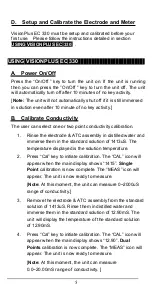 Preview for 6 page of JENCO VisionPlus EC 330 Operation Manual