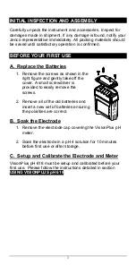 Предварительный просмотр 3 страницы JENCO VisionPlus pH 618 Operation Manual