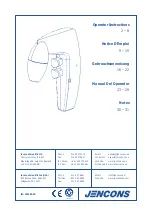 JENCONS Powerpette Pro Operator Instructions Manual preview