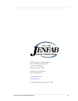 Предварительный просмотр 55 страницы JENFAB 12200283 Manual