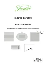 Jenile Pack Hotel Instruction Manual preview