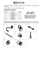 Preview for 1 page of Jenn-Air 058650 Quick Start Manual