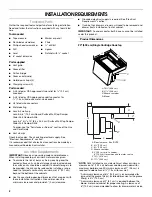 Preview for 2 page of Jenn-Air 20" (50.8 CM) Instructions Manual