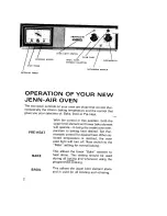 Предварительный просмотр 2 страницы Jenn-Air 2240 Use And Care Manual