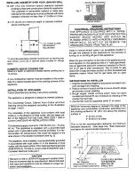 Preview for 2 page of Jenn-Air 299240 Installation Instructions Manual