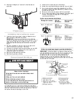 Preview for 21 page of Jenn-Air 30" (76.2 CM) ELECTRIC DOWNDRAFT COOKTOP Installation Instructions Manual