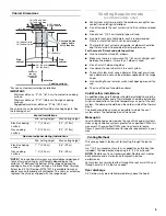 Предварительный просмотр 5 страницы Jenn-Air 30" Installation Instructions And Use & Care Manual