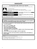 Предварительный просмотр 2 страницы Jenn-Air 30"GAS DOWNDRAFT SLIDE-IN Installation Instructions Manual