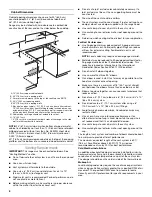 Предварительный просмотр 6 страницы Jenn-Air 30"GAS DOWNDRAFT SLIDE-IN Installation Instructions Manual