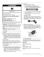 Предварительный просмотр 9 страницы Jenn-Air 30"GAS DOWNDRAFT SLIDE-IN Installation Instructions Manual