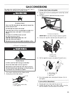 Предварительный просмотр 23 страницы Jenn-Air 30"GAS DOWNDRAFT SLIDE-IN Installation Instructions Manual