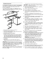 Предварительный просмотр 36 страницы Jenn-Air 30"GAS DOWNDRAFT SLIDE-IN Installation Instructions Manual