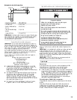 Предварительный просмотр 39 страницы Jenn-Air 30"GAS DOWNDRAFT SLIDE-IN Installation Instructions Manual