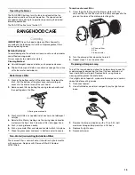 Предварительный просмотр 13 страницы Jenn-Air 32" Installation Instructions And Use & Care Manual