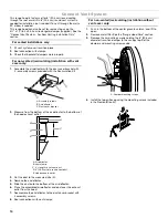 Предварительный просмотр 10 страницы Jenn-Air 32inch (81.3 CM) WALL-MOUNTPERIMETRIC RANGE HOOD Installation Instructions And Use & Care Manual