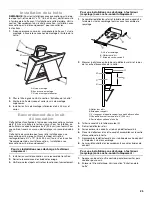 Предварительный просмотр 25 страницы Jenn-Air 32inch (81.3 CM) WALL-MOUNTPERIMETRIC RANGE HOOD Installation Instructions And Use & Care Manual