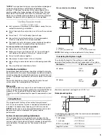 Предварительный просмотр 5 страницы Jenn-Air 36'' ISLAND-MOUNT CANOPY RANGE HOOD Installation Instructions And Use & Care Manual