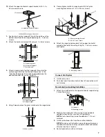 Предварительный просмотр 7 страницы Jenn-Air 36'' ISLAND-MOUNT CANOPY RANGE HOOD Installation Instructions And Use & Care Manual