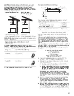 Предварительный просмотр 21 страницы Jenn-Air 36inch AND 42inch (91.4 CM AND 106.7 CM) ISLAND CANOPY RANGE... Use & Care Manual