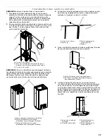 Предварительный просмотр 25 страницы Jenn-Air 36inch AND 42inch (91.4 CM AND 106.7 CM) ISLAND CANOPY RANGE... Use & Care Manual