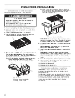 Предварительный просмотр 22 страницы Jenn-Air 48" (121.9 CM) Installation Instructions Manual