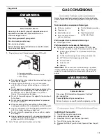 Preview for 11 page of Jenn-Air 720-0336B Installation Instructions And Use & Care Manual