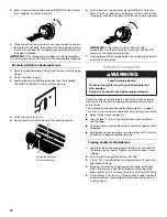 Preview for 20 page of Jenn-Air 720-0336B Installation Instructions And Use & Care Manual