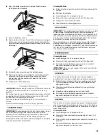 Preview for 25 page of Jenn-Air 720-0336B Installation Instructions And Use & Care Manual