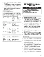 Preview for 51 page of Jenn-Air 720-0336B Installation Instructions And Use & Care Manual