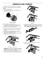 Preview for 87 page of Jenn-Air 720-0336B Installation Instructions And Use & Care Manual