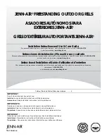 Jenn-Air 720-0336C Installation Instructions And Use & Care Manual preview